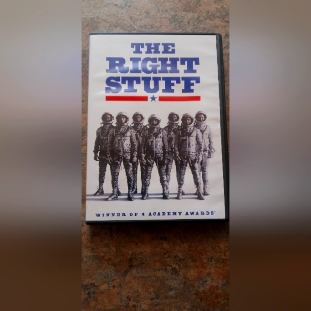 The Right Stuff DVD — White/Blue Cover